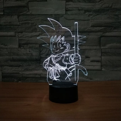 Dragon Ball Goku 3D light Led