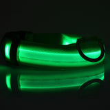 Nylon Pet Dog Collar LED Light Night Safety Light-up