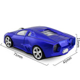 2.4GHz Car Mouse Wireless Racing Car Shaped Optical USB Mouse/Mice 3D 3Buttons 1600 DPI/CPI Wireless