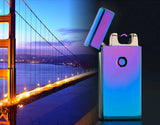 USB charging pulse arc cigarettes lighters case electronic cigarette lighter