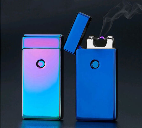 USB charging pulse arc cigarettes lighters case electronic cigarette lighter