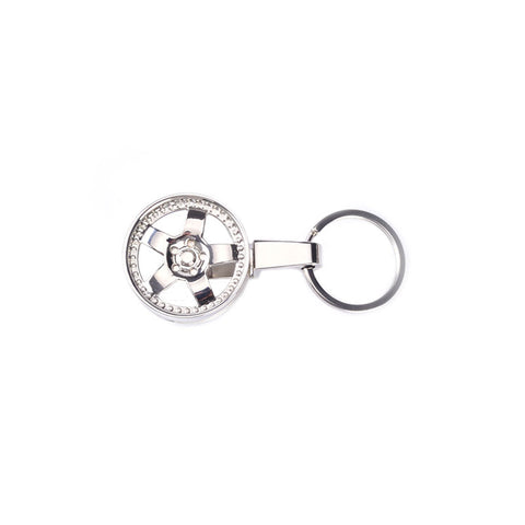 Volk TE37 Wheels Rim Keychain