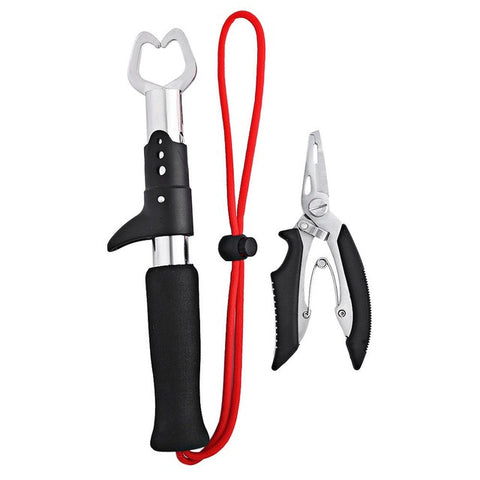 2pcs Grip Nipper Snip Fishing Lure Pincer Scissor Cutter Remove Hook Tackle Tool Fish