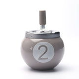 Billiards Lucky Numbers Smokeless Metal Smoking Ashtrays