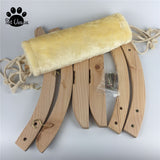 Natural Wooden Handmade Cat Bed Cat Hammock