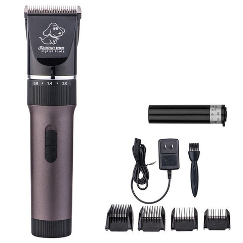 Professional Pet Hair Trimmer Electric Rechargeable 110-240V