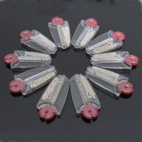 10pcs Flints Stones Cotton Wick Replacement Dispenser Lighters Flintstones Flint Fire Starter Lighter Accessories