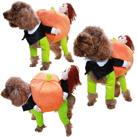 Halloween Theme Creative Funny Pets Apparel New Dog  Fancy Dress S-XXL