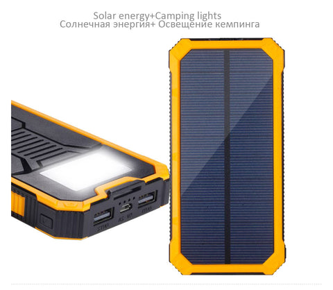 Solar Poverbank Phone 10000mah