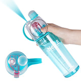 Water Bottle Dual-use Bpa Free With sprayer