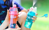 Water Bottle Dual-use Bpa Free With sprayer