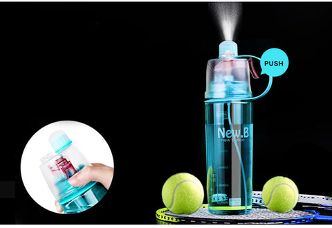 Water Bottle Dual-use Bpa Free With sprayer