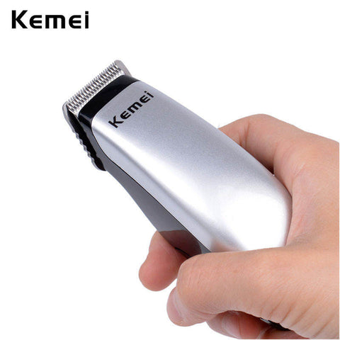 Kemei Men's Hair Trimmer Cutter Electric Shaver Battery Hair Cutting Kit