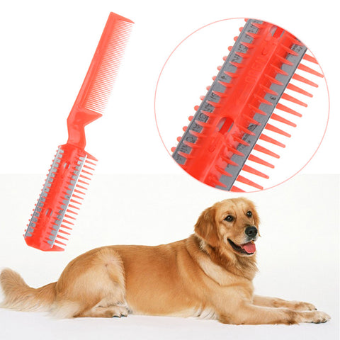 Comb and 2 Razor for Pet Dog Cat Hair Cutting