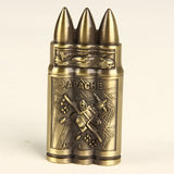 Three Bullet Design Jet Torch Windproof USB Rechargeable Lighter