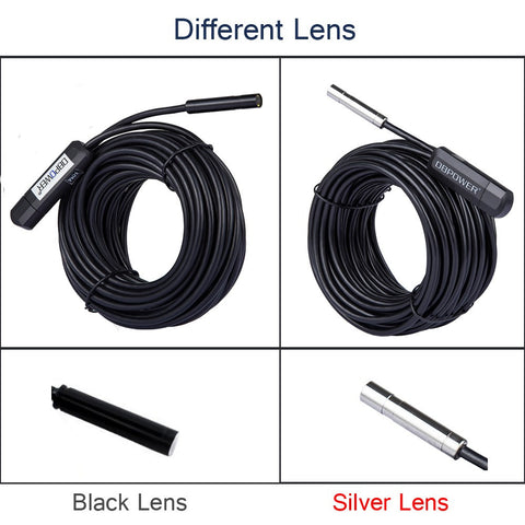 Endoscope USB 2MP HD IPX67 Inspection Mini Camera 15/10/7/5M 8.5MM Lens 6LED