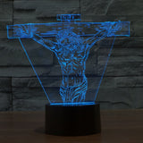 Jesus 3D LED Night Lamp