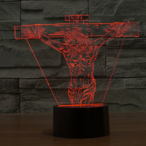 Jesus 3D LED Night Lamp