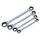 Chrome Vanadium Quick Reversible Combination Ratchet Wrench