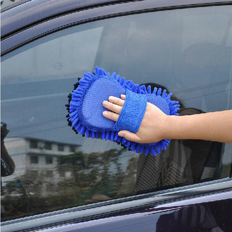 Ultrafine Fiber Chenille Anthozoan Car Wash Gloves