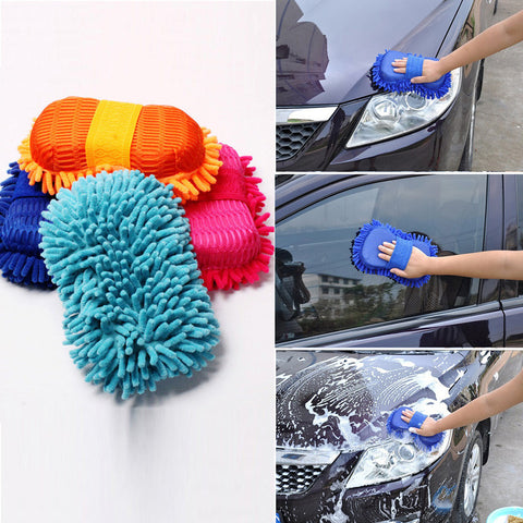 Ultrafine Fiber Chenille Anthozoan Car Wash Gloves