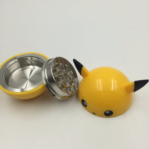 3 Layers Pikachu Yellow Grinder