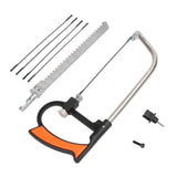 8 in 1 Metal Magic Saw DIY Mental Wood Glass Kit 6 Blades Model Multi Purpose