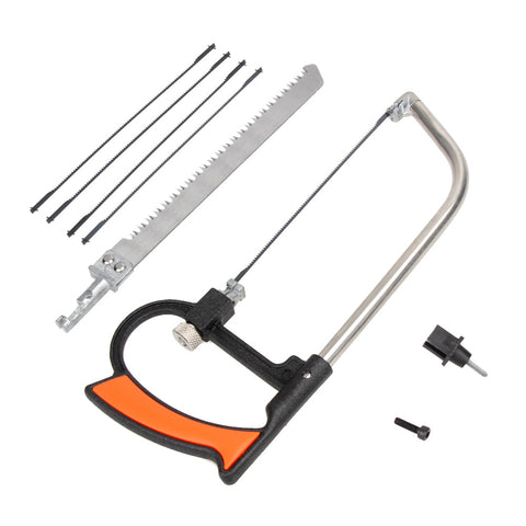 8 in 1 Metal Magic Saw DIY Mental Wood Glass Kit 6 Blades Model Multi Purpose