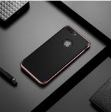 Carbon Fiber Case For iPhone 7 6 Soft Anti-Skid Anti-Knock Frame Cover For iPhone 7 Plus SE 5s Leather