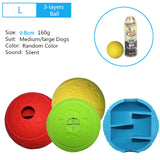 Soft Silicon Interaction Food Pet Dog Ball Toys For Dog Cat Cleaning Teeth Freshing Breath