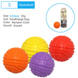 Soft Silicon Interaction Food Pet Dog Ball Toys For Dog Cat Cleaning Teeth Freshing Breath