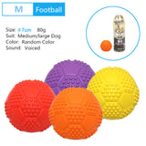 Soft Silicon Interaction Food Pet Dog Ball Toys For Dog Cat Cleaning Teeth Freshing Breath