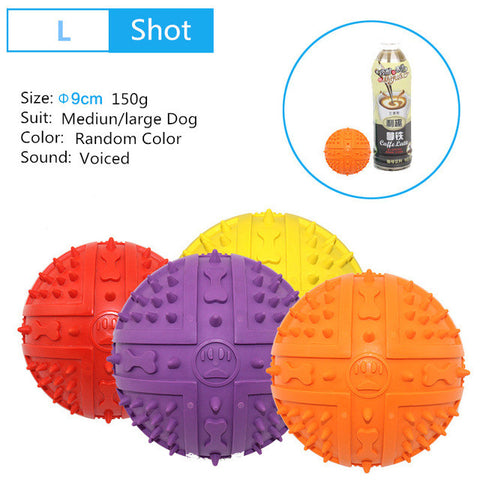 Soft Silicon Interaction Food Pet Dog Ball Toys For Dog Cat Cleaning Teeth Freshing Breath