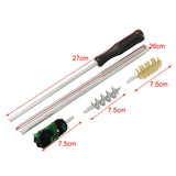 6Pcs/Set Aluminum Rod Brush Cleaning Kit For 12 GA Gauge Gun