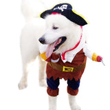 Funny Clothes For Pet Dog Costume Caribbean Pirate Suit