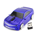 2.4GHz Car Wireless Mouse Racing Optical USB Mouse 3D 3Buttons 1600 DPI/CPI