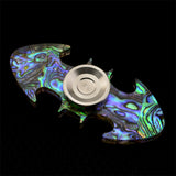 SHELL Inside PMMA Making Bat Fidget Finger Hand Spinner