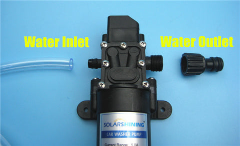 High Pressure Self-priming Electric Car Wash Washer Water Pump 12V