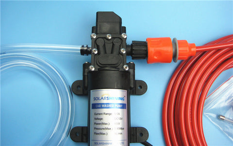 High Pressure Self-priming Electric Car Wash Washer Water Pump 12V