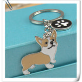 Corgi Dogs Key Ring Bag charm key chain