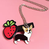 Corgi Dogs Key Ring Bag charm key chain