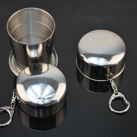 Stainless Steel Camping Folding Cup