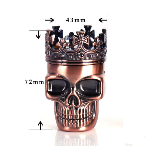 Skull 3 layer Herb Grinder