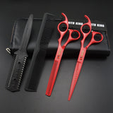 7 inch Professional Hair dressing scissors set Cutting scissors+Thinning scissors