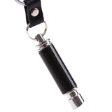 Carbon Fiber  Exhaust Pipe Keychain Ring