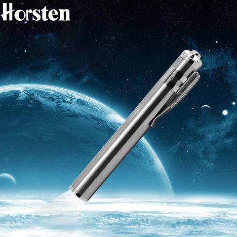 Stainless Steel LED Flashlight