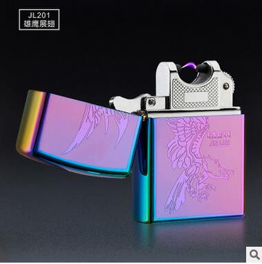 USB Lighter Electronic Cigarette Lighter Pulsed Arc Lighter Windproof Thunder Metal Cigarette Plasma