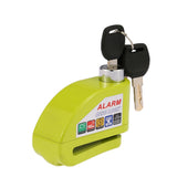 Motorcycle Moto  Scooter Bicycle Disc Brake Lock Security Anti-theft Alarm Lock