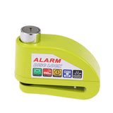 Motorcycle Moto  Scooter Bicycle Disc Brake Lock Security Anti-theft Alarm Lock