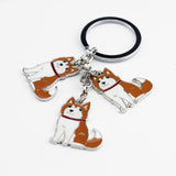 Alaska Husky Pendant Key Chain